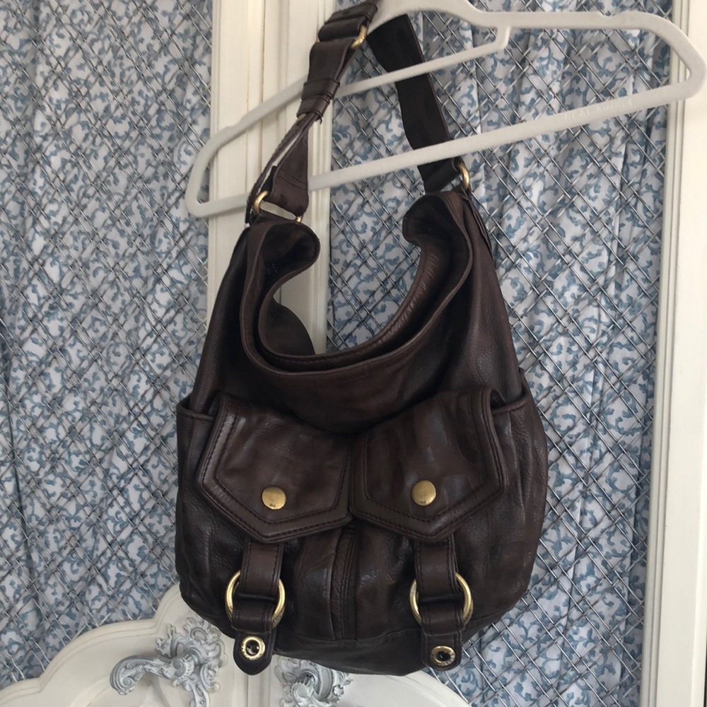 Marc Jacobs brown leather purse